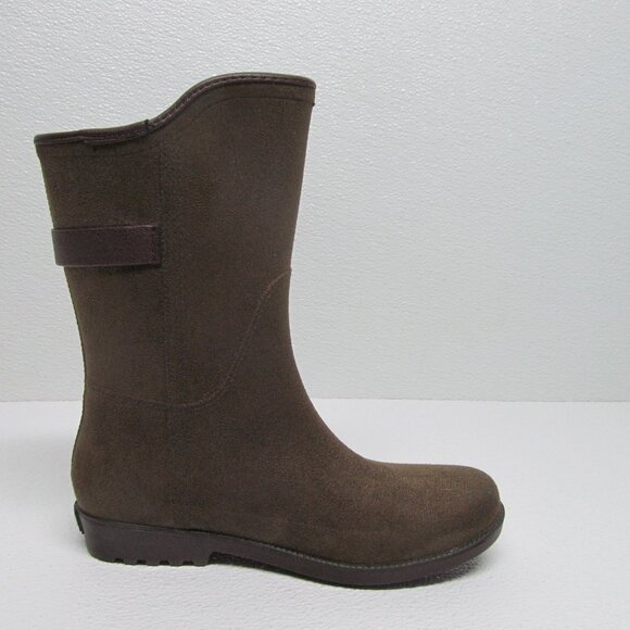 Charleston Shoe Co. Legare Rain Olive Suede Boot size 7 - Picture 4 of 12